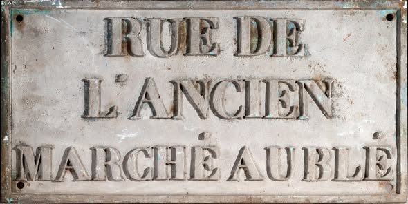 Les plaques de rues moulinoises vont avoir 250 ans !